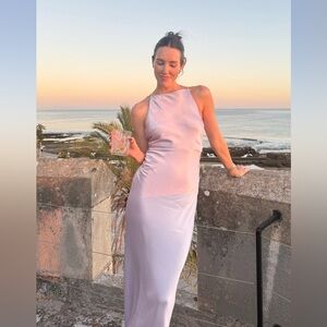 Shona Joy Lilac Dress MSRP $460